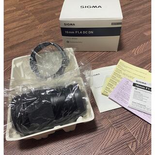 シグマ(SIGMA)のSIGMA 16mmF1.4DC DN(レンズ(単焦点))