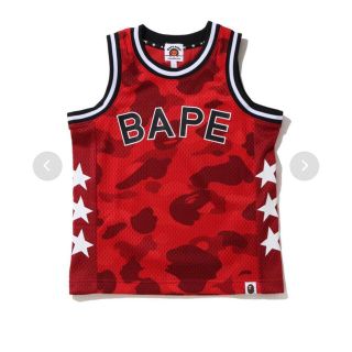 アベイシングエイプ(A BATHING APE)のBAPE COLOR CAMO BAPE BASKETBALL TANK TOP(Tシャツ/カットソー)