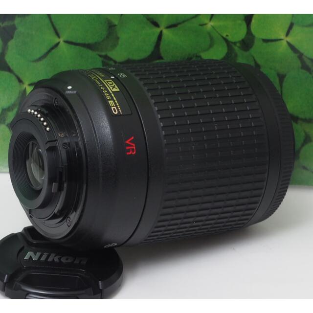 Nikon - 【美品】ニコン55-200mm⭐️望遠レンズイベント、運動会で大 
