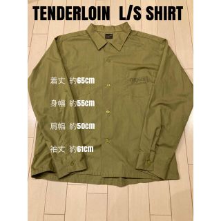 テンダーロイン(TENDERLOIN)の【中古 Lサイズ】Tenderloin L/S Shirts 長袖シャツ(シャツ)