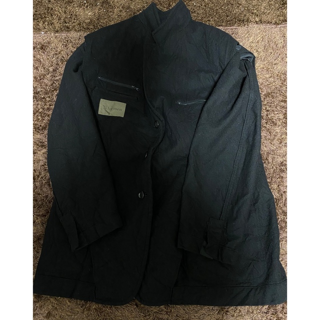 Yohji Yamamoto - ヨウジヤマモト リバーシブル切り替えウールメルトン