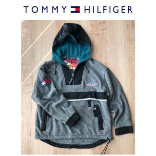 トミーヒルフィガー(TOMMY HILFIGER)の90's TOMMY HILFIGER フリース アノラックパーカー レア(その他)