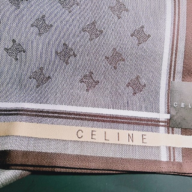 celine(セリーヌ)のW 14　セリーヌハンカチ メンズのファッション小物(ハンカチ/ポケットチーフ)の商品写真