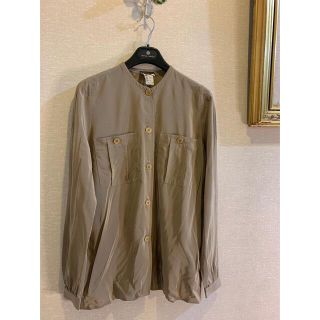 ジョルジオアルマーニ ノーカラーシャツ タグ付き | brandfire.ba