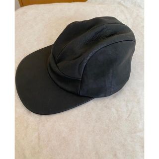 サンシー(SUNSEA)のサンシー　SUNSEA レザーキャップ(キャップ)