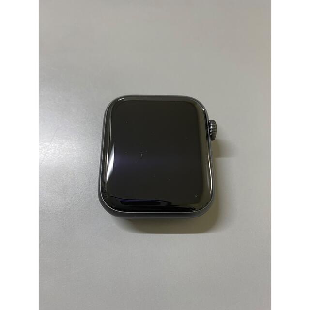 Apple Watch(アップルウォッチ)のApple Watch SE（GPSモデル）- 44mmスペースグレイ スマホ/家電/カメラのスマホアクセサリー(その他)の商品写真