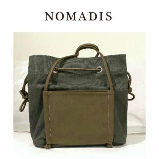 ノーマディック(NOMADIC)の【新品】NOMADIS BOAT L #KH BR キャンバスバック(トートバッグ)