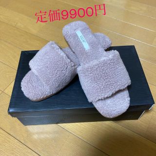 スコットクラブ(SCOT CLUB)の【未使用】サンダル 靴 モコモコ ボア(サンダル)