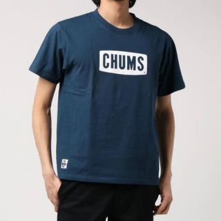 チャムス(CHUMS)のCHUMS ロゴTシャツ ネイビー(Tシャツ/カットソー(半袖/袖なし))