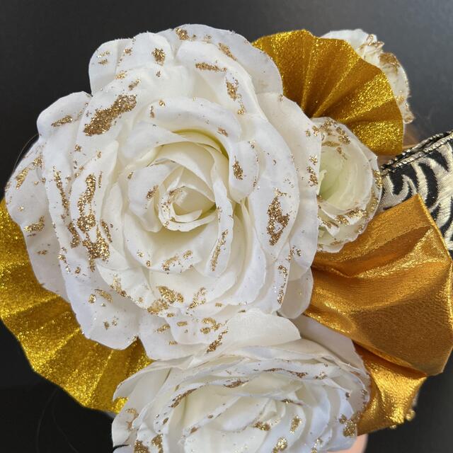 髪飾り・かんざし・成人式・結婚式・つまみ細工・豪華・派手・ヘッド