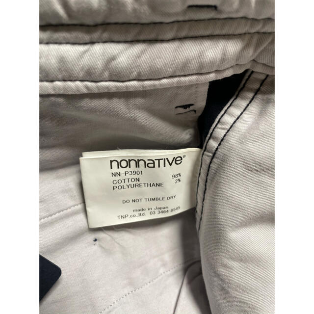 nonnative(ノンネイティブ)のnonnative 新品 39th DWELLERパンツ 定価¥26,180- メンズのパンツ(チノパン)の商品写真