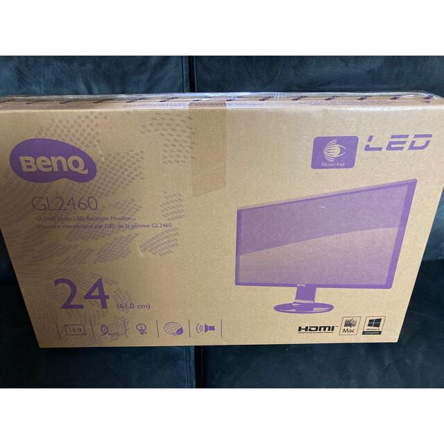 BENQ ディスプレイ GL2460-B ゲーミング　24インチ ワイド スマホ/家電/カメラのPC/タブレット(ディスプレイ)の商品写真