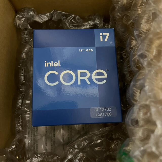 PCパーツIntel CPU Core i7 12700