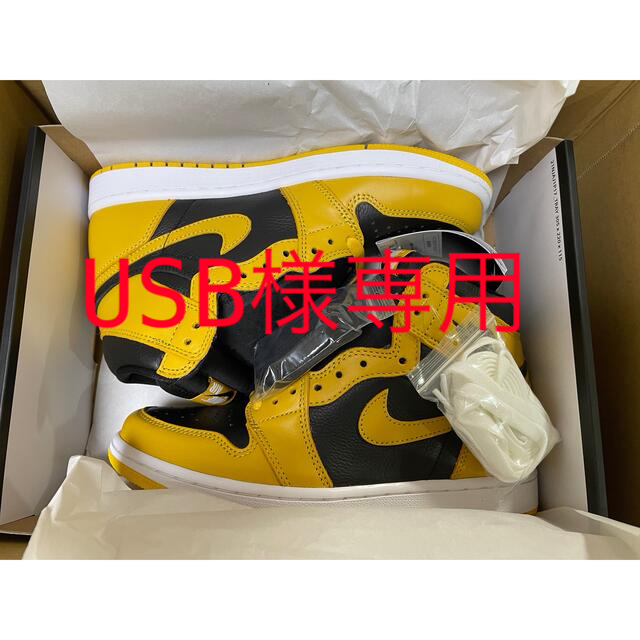 NIKE(ナイキ)のAIR JORDAN 1 RETRO HIGH OG POLLEN メンズの靴/シューズ(スニーカー)の商品写真