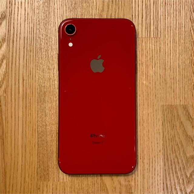 Apple(アップル)のiPhone XR 128GB レッド simフリー ジャンク扱い スマホ/家電/カメラのスマートフォン/携帯電話(スマートフォン本体)の商品写真