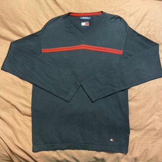 トミーヒルフィガー(TOMMY HILFIGER)の90s TOMMY HILFIGER トミーヒルフィガー Vネック セーター (ニット/セーター)