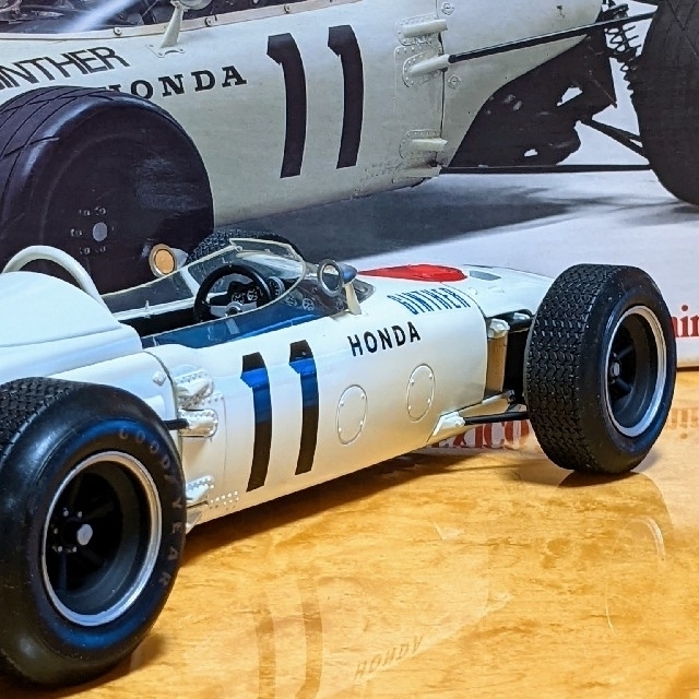 タミヤ  1/12  ホンダRA272  F1 1965メキシコGP 優勝車 エンタメ/ホビーのおもちゃ/ぬいぐるみ(ミニカー)の商品写真