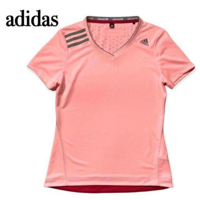 adidas(アディダス)の☆美品☆ adidas Tシャツ レディース Sサイズ パステルグリーン レディースのトップス(Tシャツ(半袖/袖なし))の商品写真