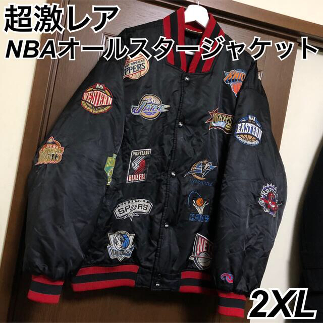 unique NBA オールスター ジャケット スタジャン ダウン 2XL | フリマアプリ ラクマ