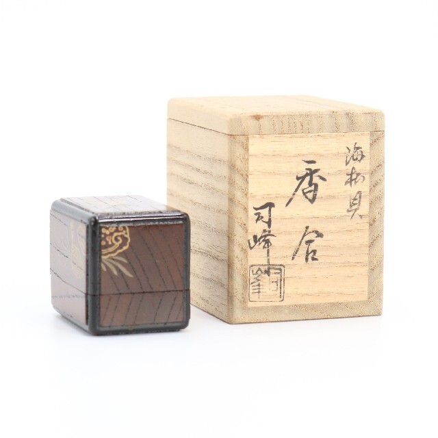 値段が激安 新井司峰作 香合 茶道具 C38 海松貝 漆芸 値段が激安 新井司峰作 香合 茶道具 C38 海松貝 漆芸