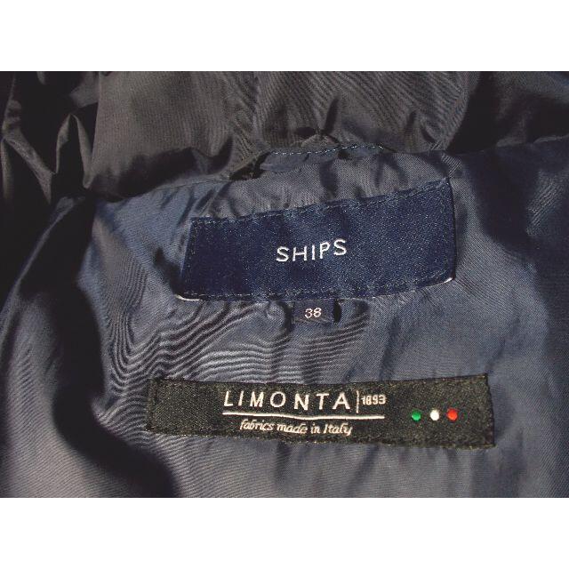 SHIPS(シップス)のSHIPSｘLIMONTAコラボ★ダウンコート●Ｍ★中古美品●手渡値引き レディースのジャケット/アウター(ダウンコート)の商品写真