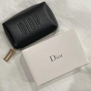 Dior - Dior ディオール　ノベルティ　ポーチ　新品未使用品　黒　ブラック