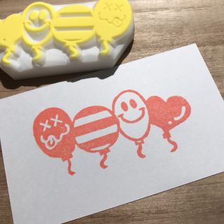 ★専用に変更★ニコちゃん smile 消しゴムはんこ