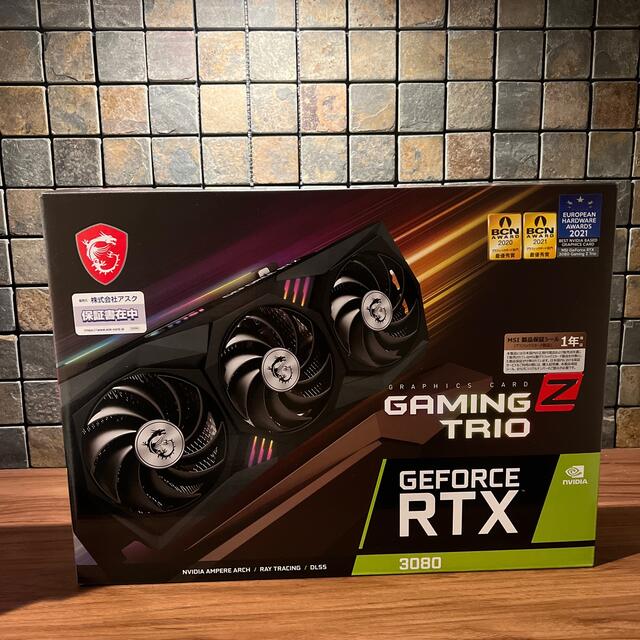 RTX3060MSI GeForce RTX 3080 GAMING Z TRIO 10G