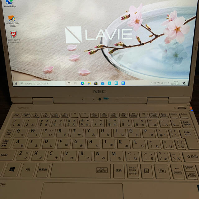 NEC LAVIE Note Mobile NM150/GA パールホワイト - ノートPC