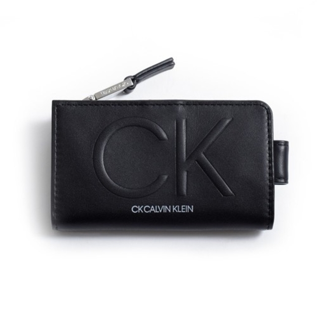 Calvin Klein(カルバンクライン)のCK カルバン・クライン　ロゴス　小銭/カードケース兼用キーケース メンズのファッション小物(キーケース)の商品写真