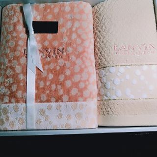 ランバン(LANVIN)のこちらはご専用ページですW 28　ランバンタオル2本セット(タオル/バス用品)