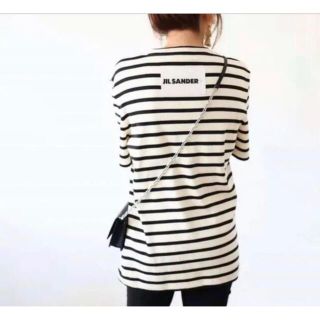 美品 JILSANDER ジルサンダー ボーダー Tシャツ