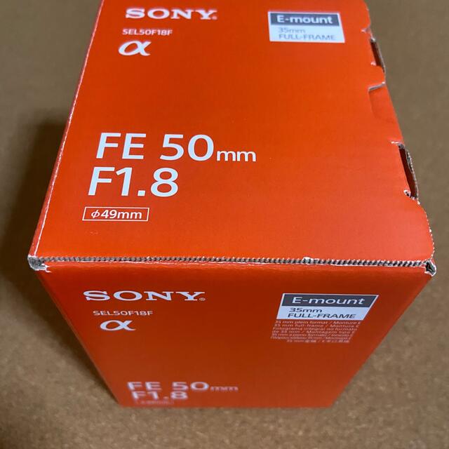 SONY(ソニー)のSony 50mm F1.8 フルサイズ用レンズ スマホ/家電/カメラのカメラ(レンズ(単焦点))の商品写真