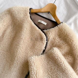 Drawer - CASAFLINE カーサフライン ウール ボア コートの通販 by