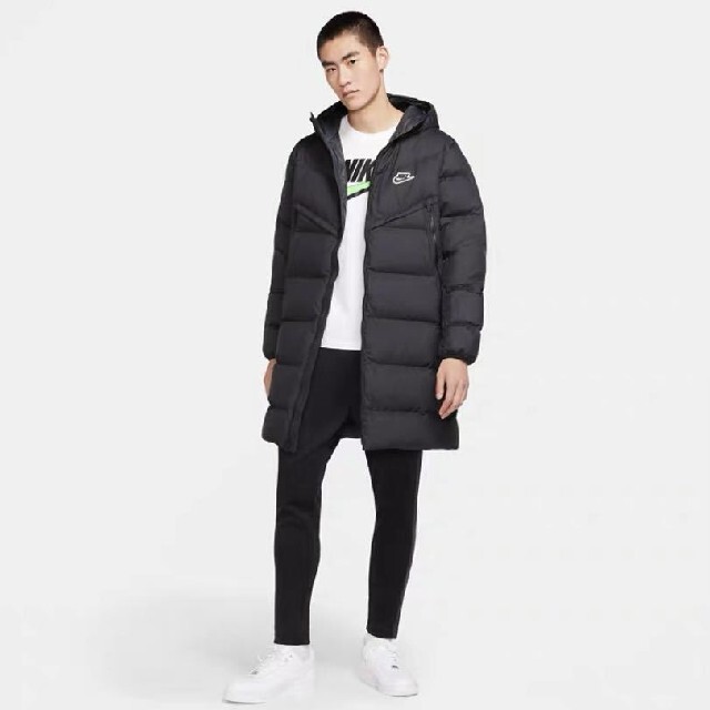 NIKE - 新品 ナイキメンズダウンジャケットMサイズ ロングダウンコート