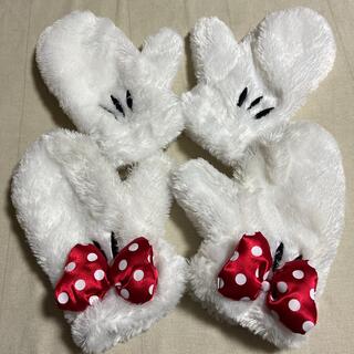 Disney - ミッキー　ミニー　手袋　ペアセット　ミトン　