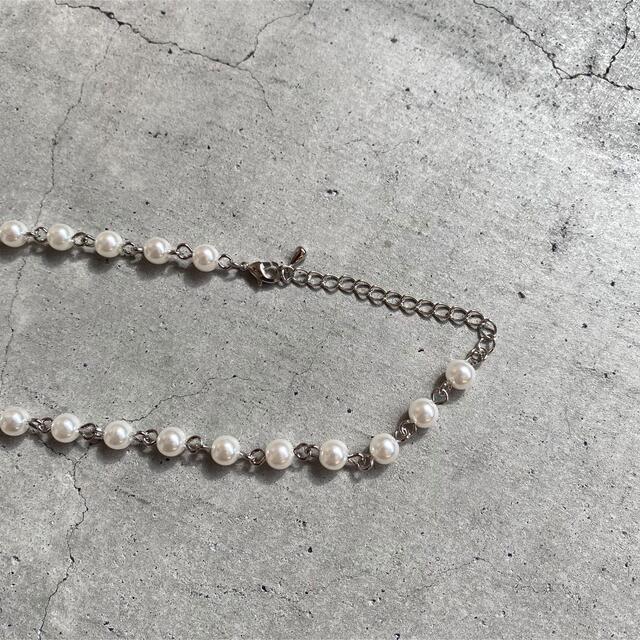 Needles(ニードルス)のパールネックレス Pearl necklace パールチェーンネックレス  メンズのアクセサリー(ネックレス)の商品写真