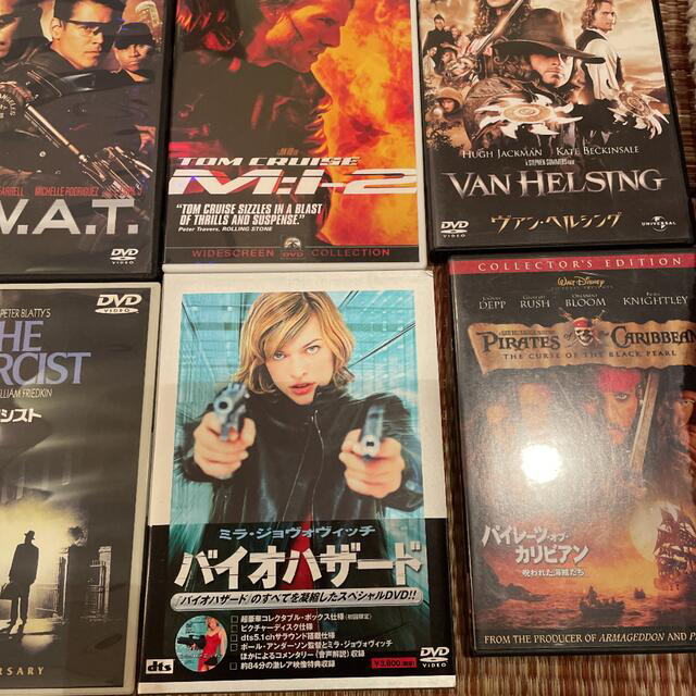 新編集　洋画DVDまとめて8バラ売りオールセル版 エンタメ/ホビーのDVD/ブルーレイ(外国映画)の商品写真