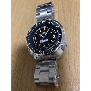 セイコー(SEIKO)のSEIKO セカンドダイバー COMEX セイコー MOD NH35 新品 焼け(腕時計(アナログ))