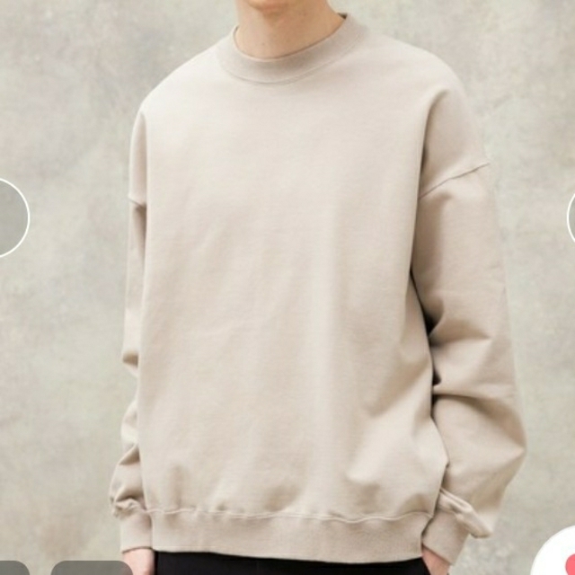 高額売筋】 スウェット KNIT 注目ショップ L L ベージュ beigh