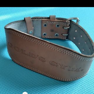 GOLD'S GYM ゴールドジム EXレザーベルト XSサイズの通販 by LIKO's
