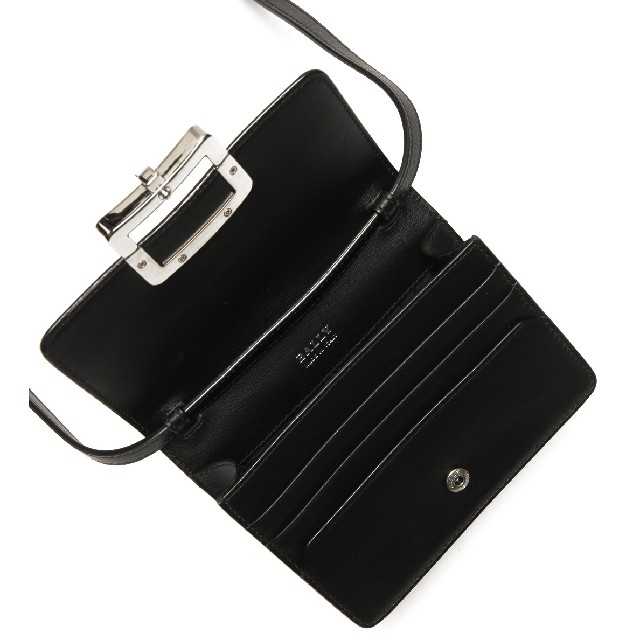 Bally - 【BALLY/バリー】クリスタル ミニショルダーバッグ、ブラック