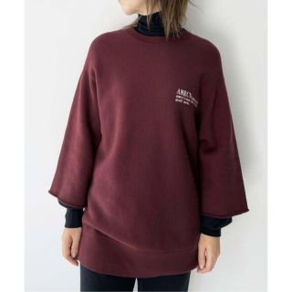 アパルトモンドゥーズィエムクラス(L'Appartement DEUXIEME CLASSE)の【Americana/アメリカーナ】Halfsleeve Logo Sweat(トレーナー/スウェット)