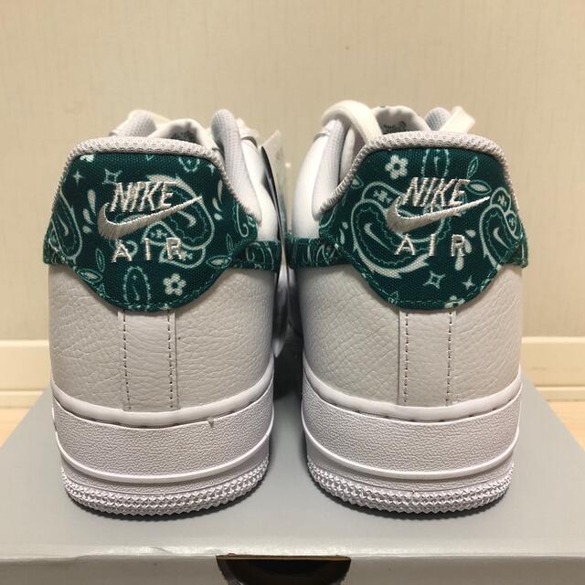 【送料込み★】NIKE AIR FORCE 1 ペイズリー WMNS29㎝ 緑