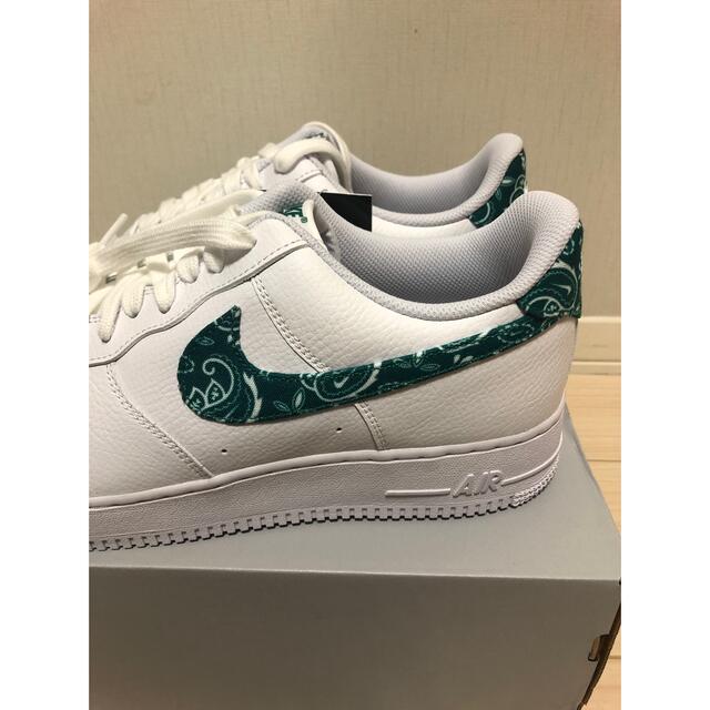 【送料込み★】NIKE AIR FORCE 1 ペイズリー WMNS29㎝ 緑