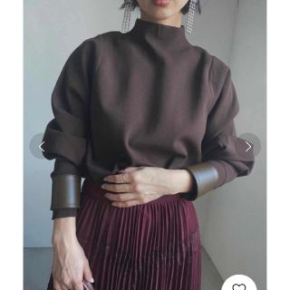 アメリヴィンテージ(Ameri VINTAGE)のAmeri【タグ付新品】バングル付❤ バルーンスリーブニット(ニット/セーター)