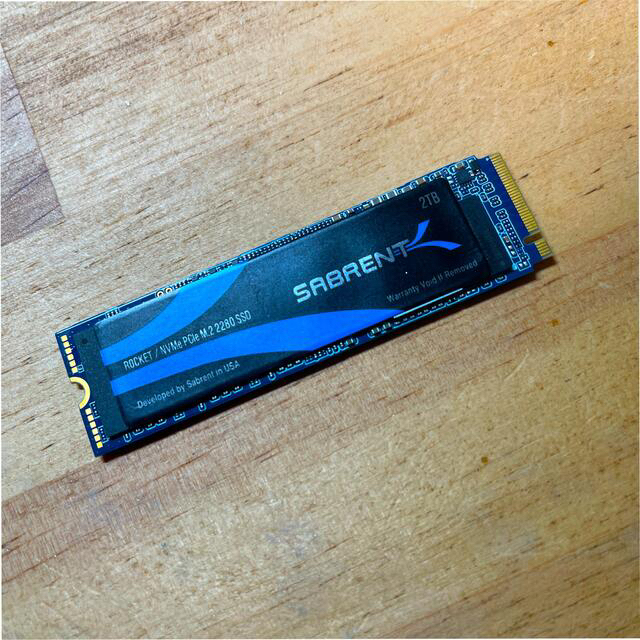 【メーカー直送】 SABRENT 2TB NVMe SSD PCパーツ