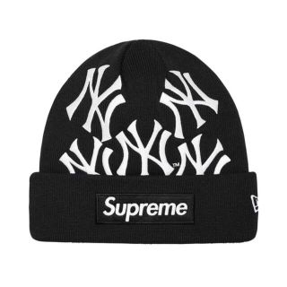 シュプリーム(Supreme)のSupreme New York Yankees Box Logo Beanie(ニット帽/ビーニー)