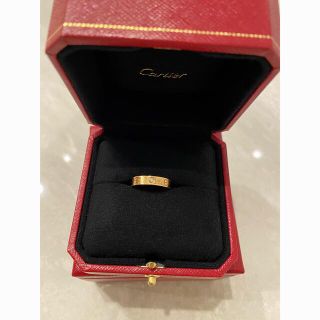 カルティエ(Cartier)の値下げ可能♡カルティエ♡ラブリング♡ダイヤモンドつき♡9号(リング(指輪))