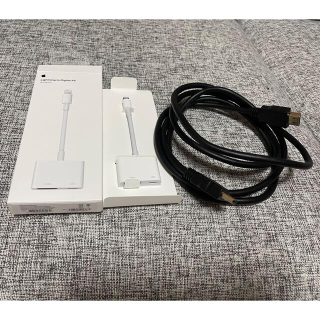 Apple(アップル)の〈専用商品〉正規品☆Lightning DigitaL AVアダプタ  スマホ/家電/カメラのスマホアクセサリー(その他)の商品写真